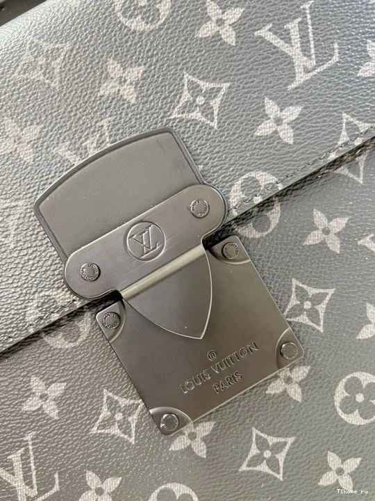 Affordable VUITTON LOUIS LOCK BRIEFCASE S 0811